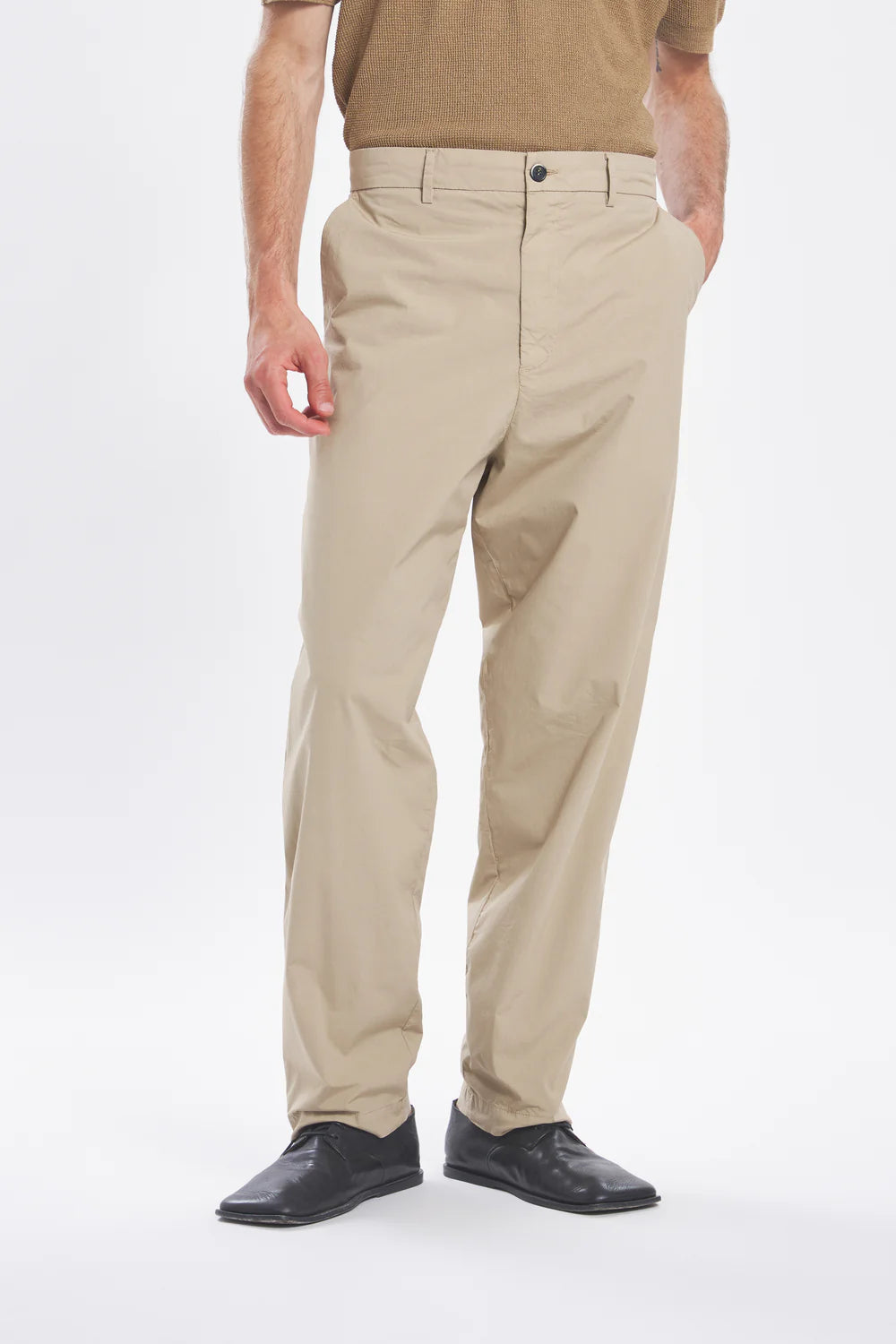 BARENA - Trousers canasta pavion beige