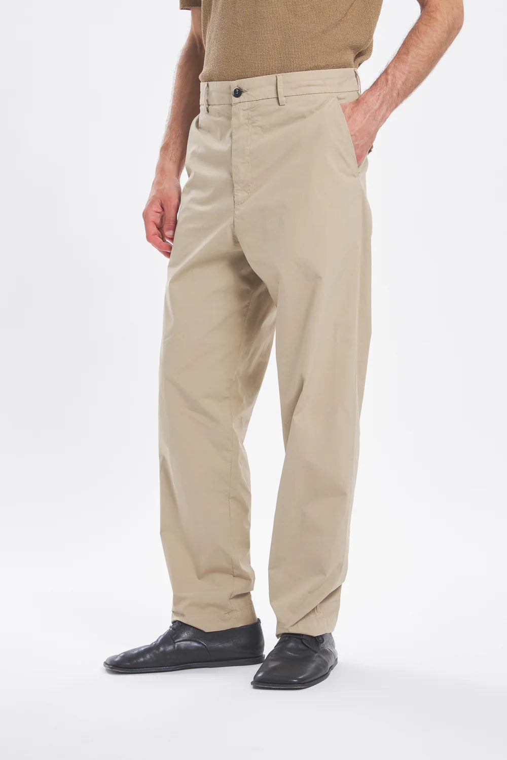 BARENA - Trousers canasta pavion beige