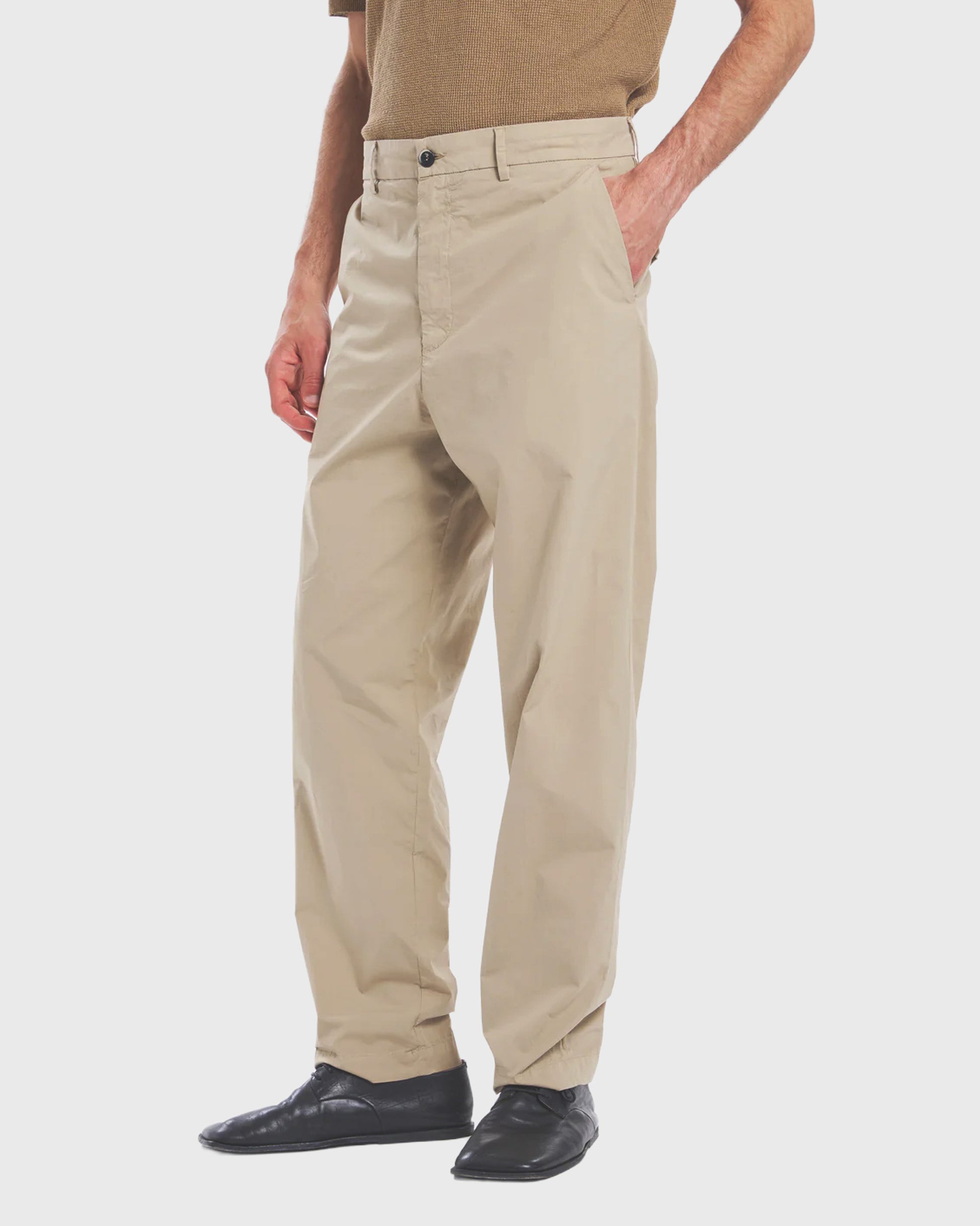 BARENA - Trousers canasta pavion beige