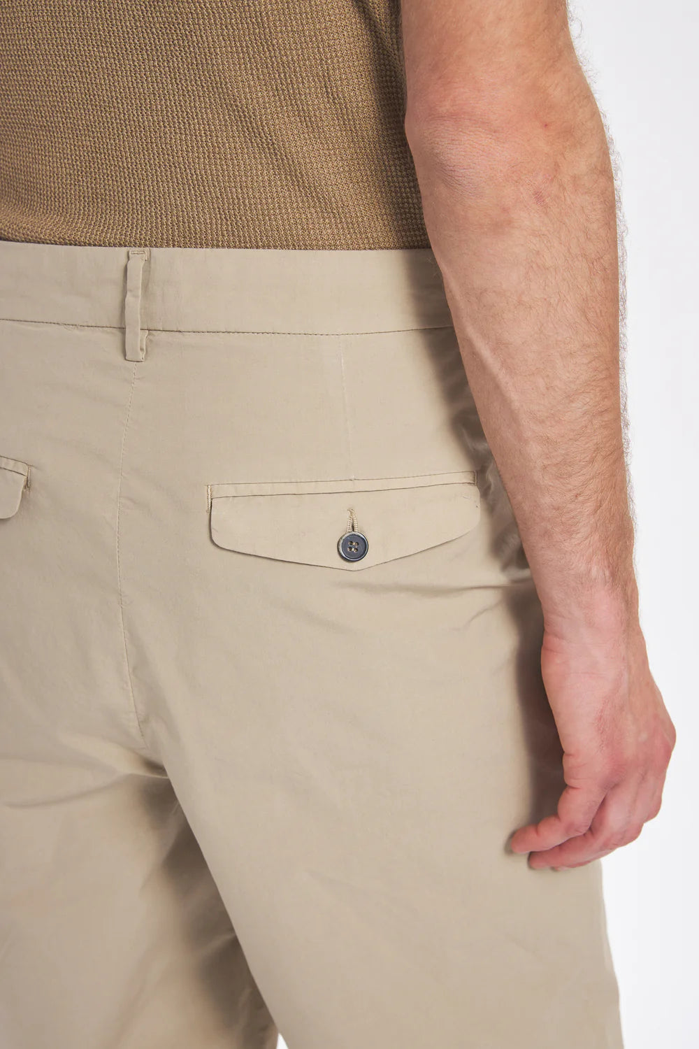 BARENA - Trousers canasta pavion beige