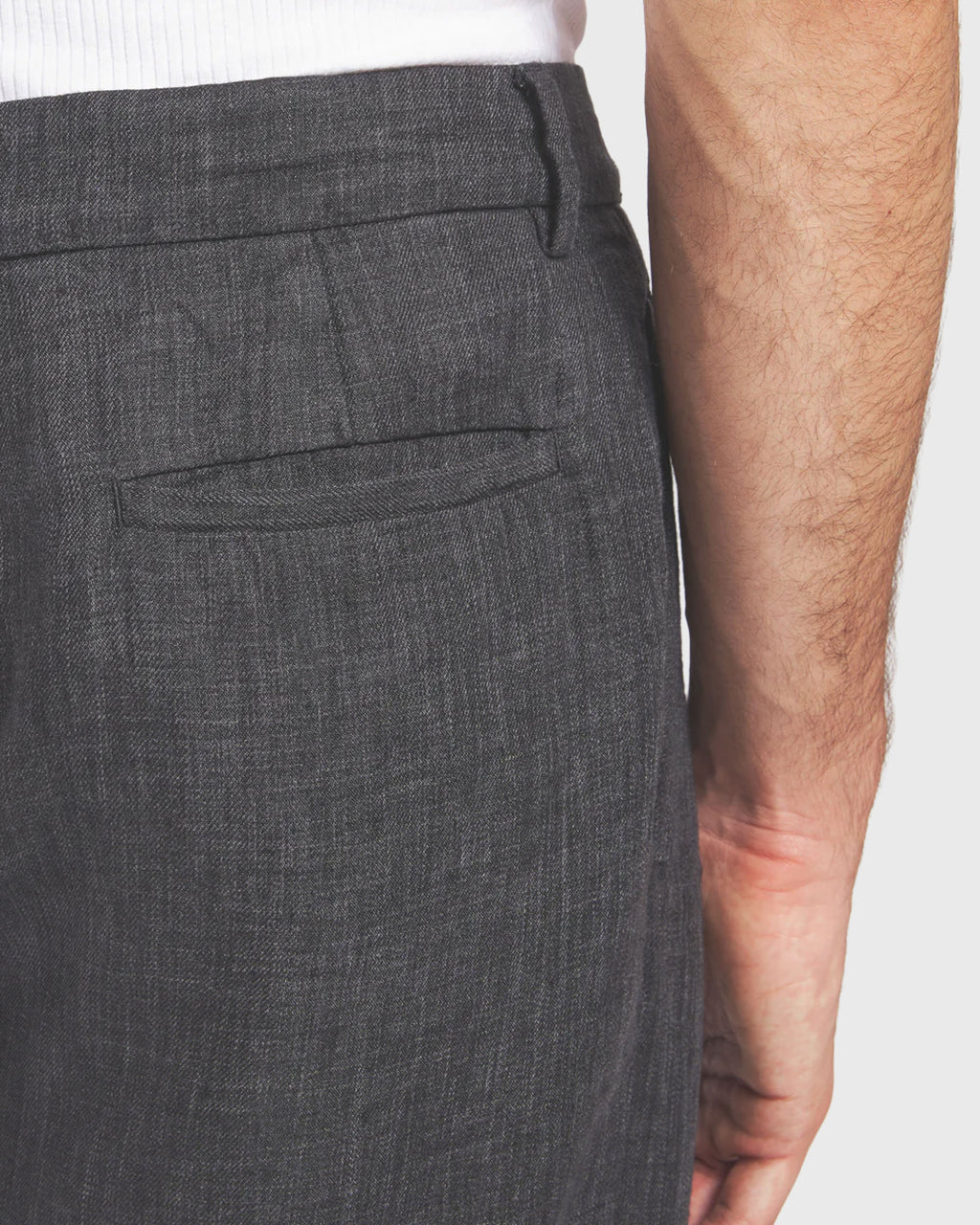 BARENA - Shorts scandola piombo