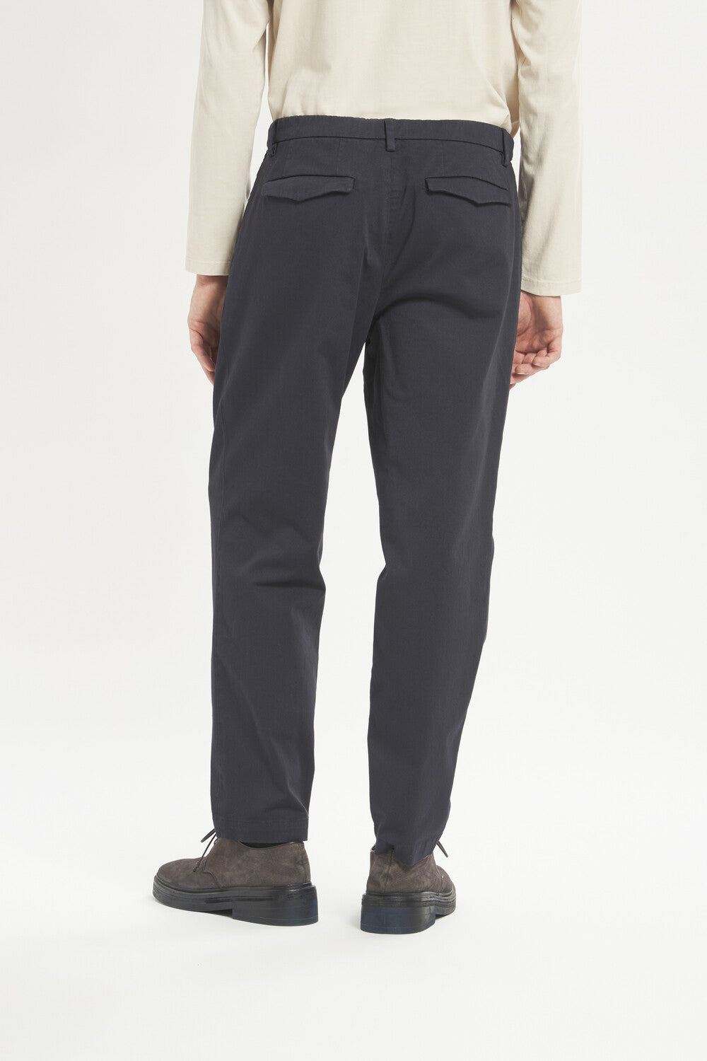 BARENA - Trousers masco navy BARENA