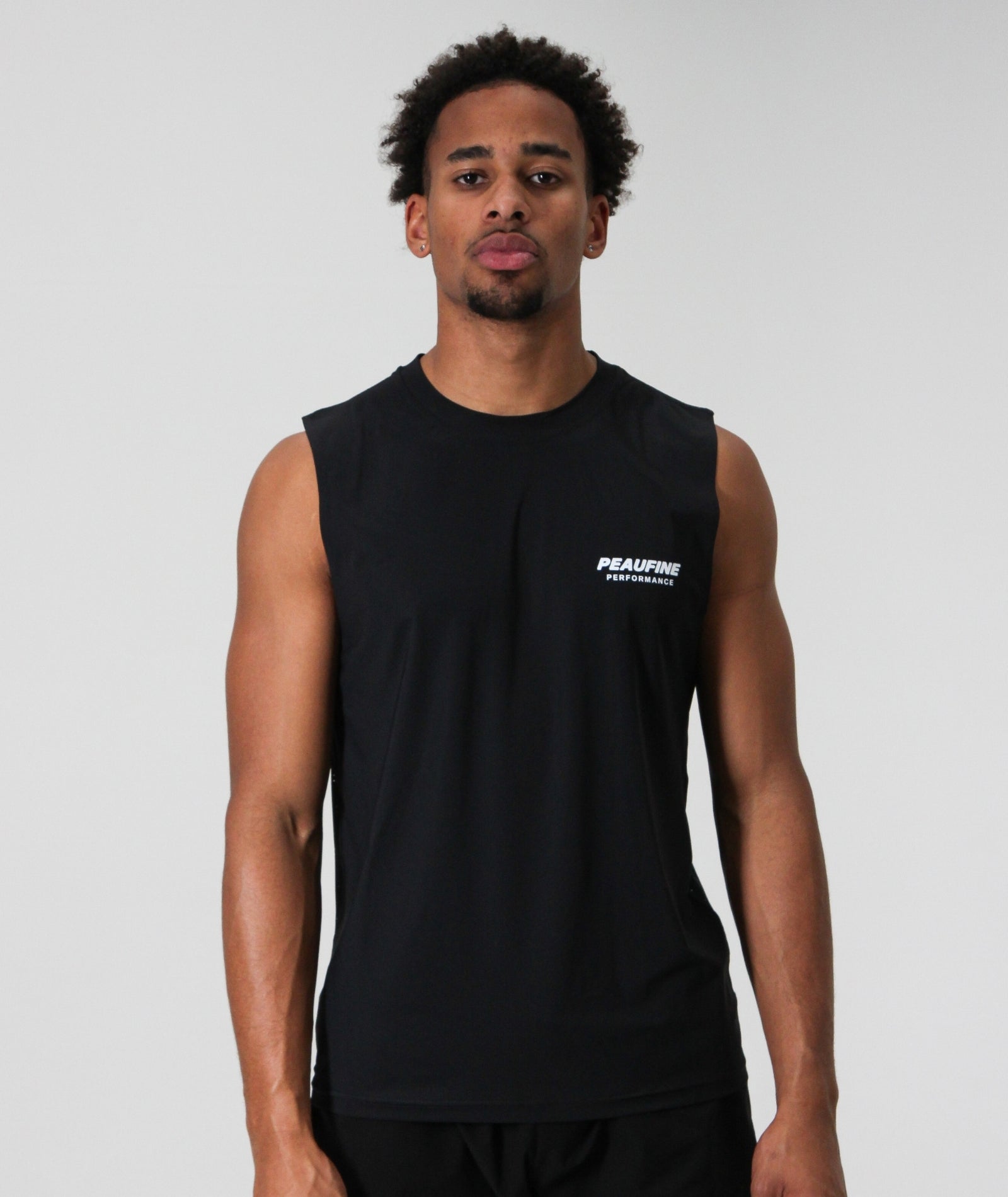 PEAUFINE ATHLETICS -  Performance muscle tee black
