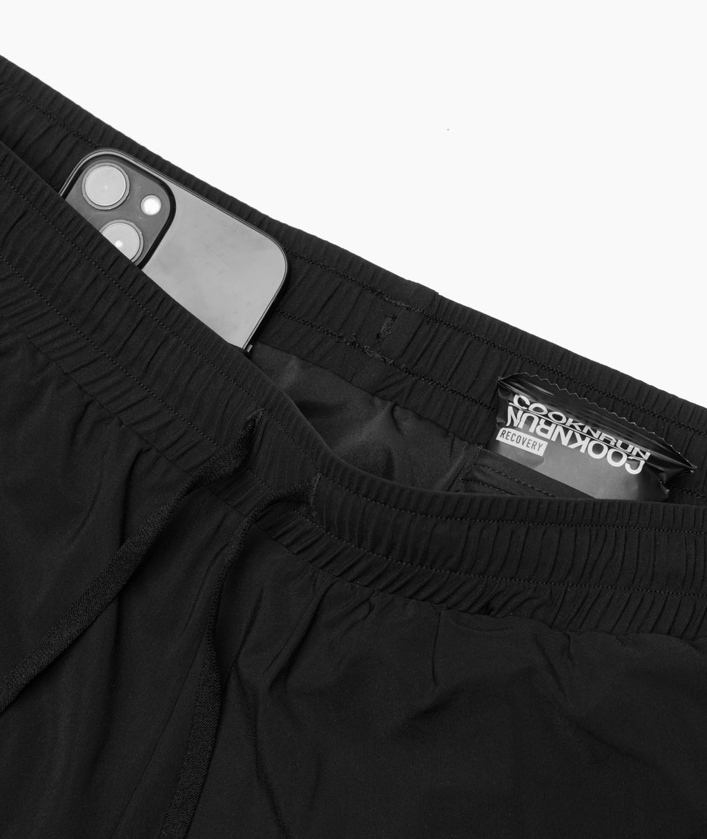 PEAUFINE ATHLETICS -  Performance short 3' black