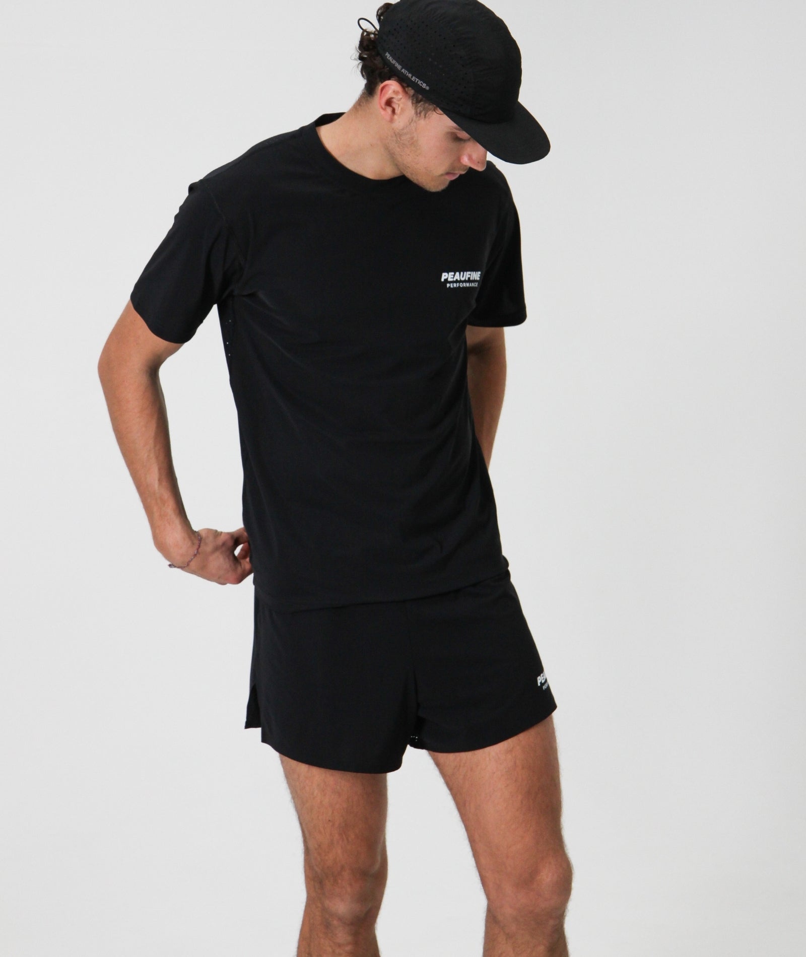 PEAUFINE ATHLETICS -  Performance short 3' black