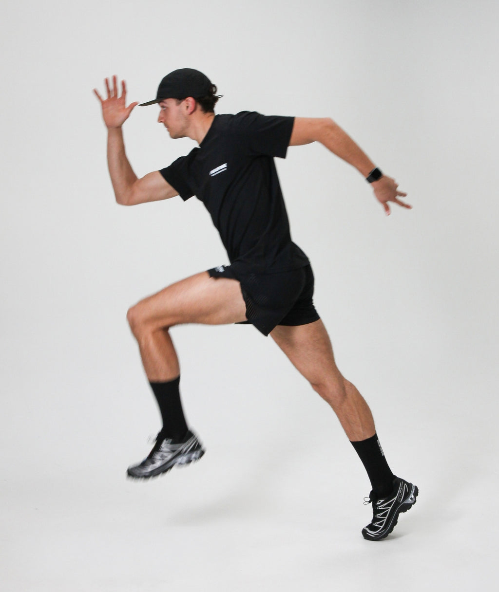 PEAUFINE ATHLETICS -  Performance t-shirt black