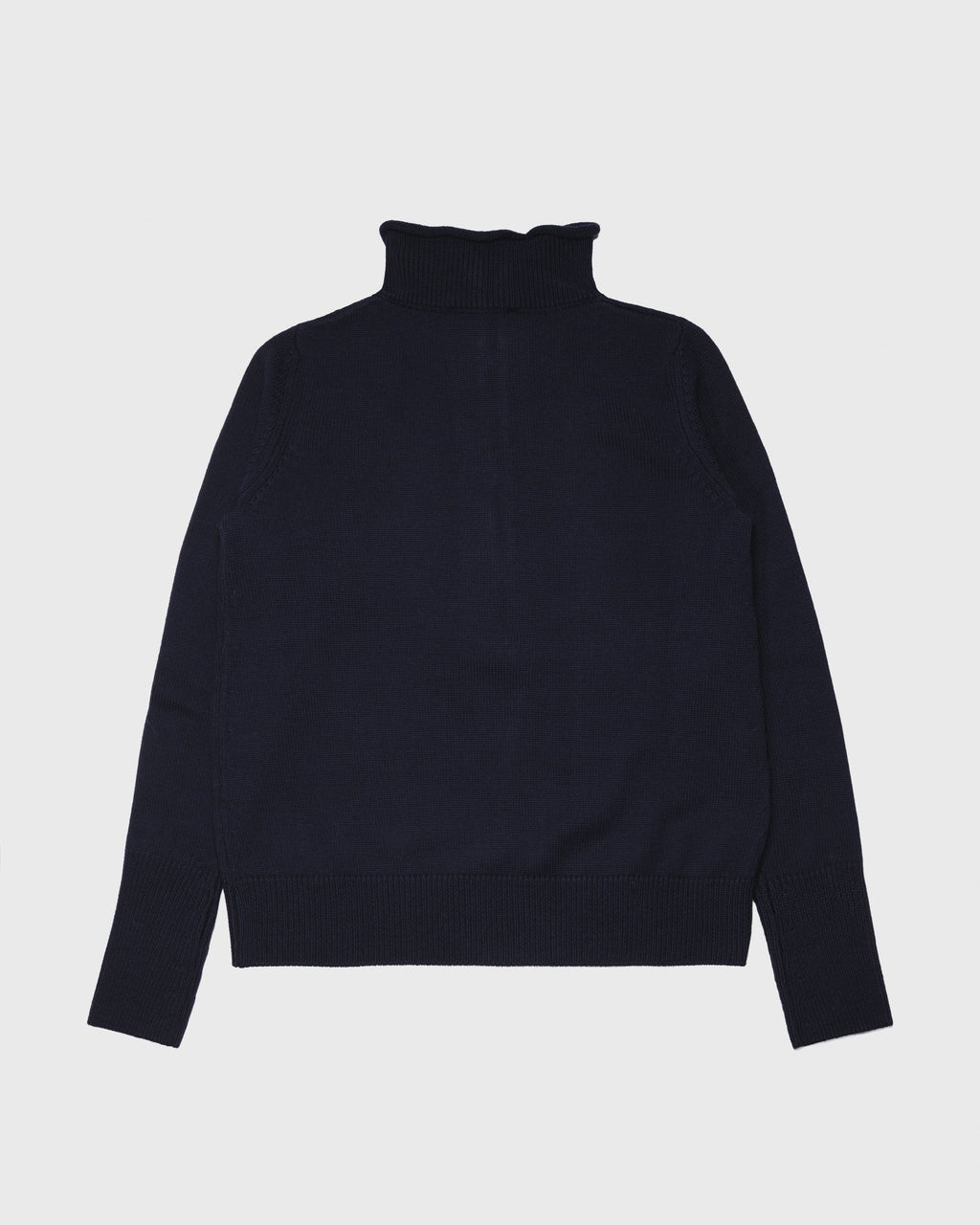 PLAN C - Polo with zipper dark blue PLAN C