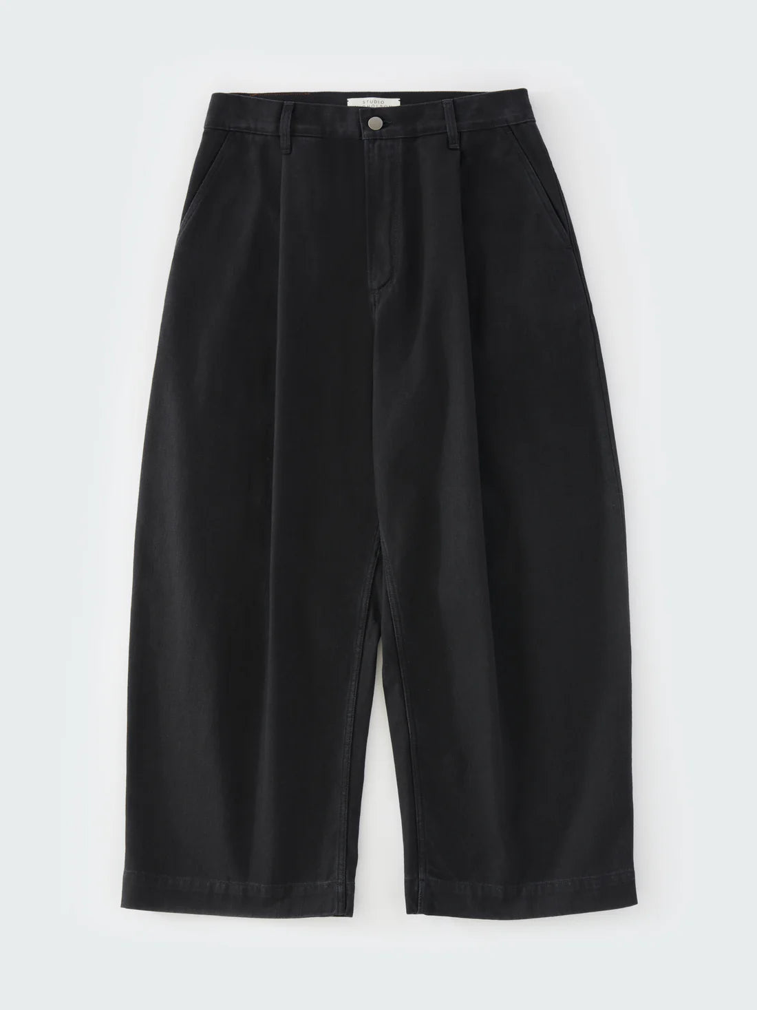 STUDIO NICHOLSON - Jean puch washed black STUDIO NICHOLSON