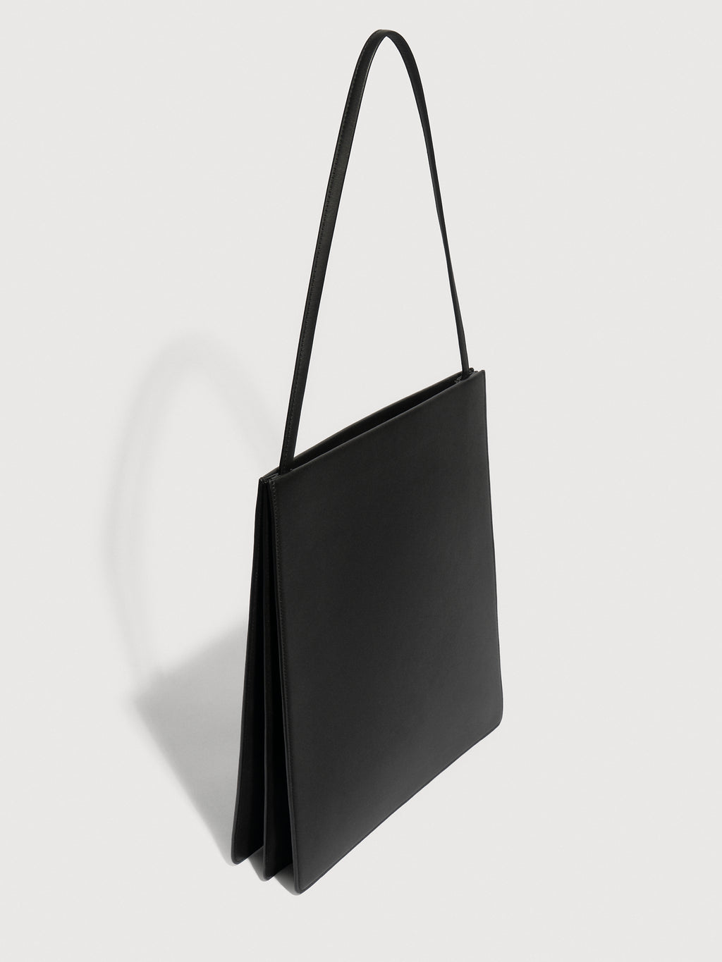 FANE - Pli bag calf noir