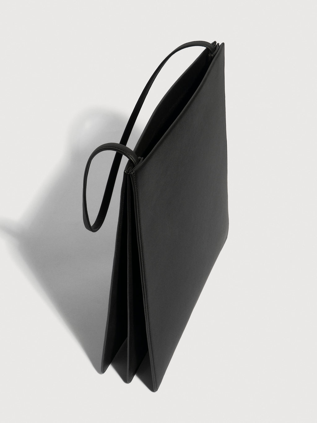 FANE - Pli bag calf noir