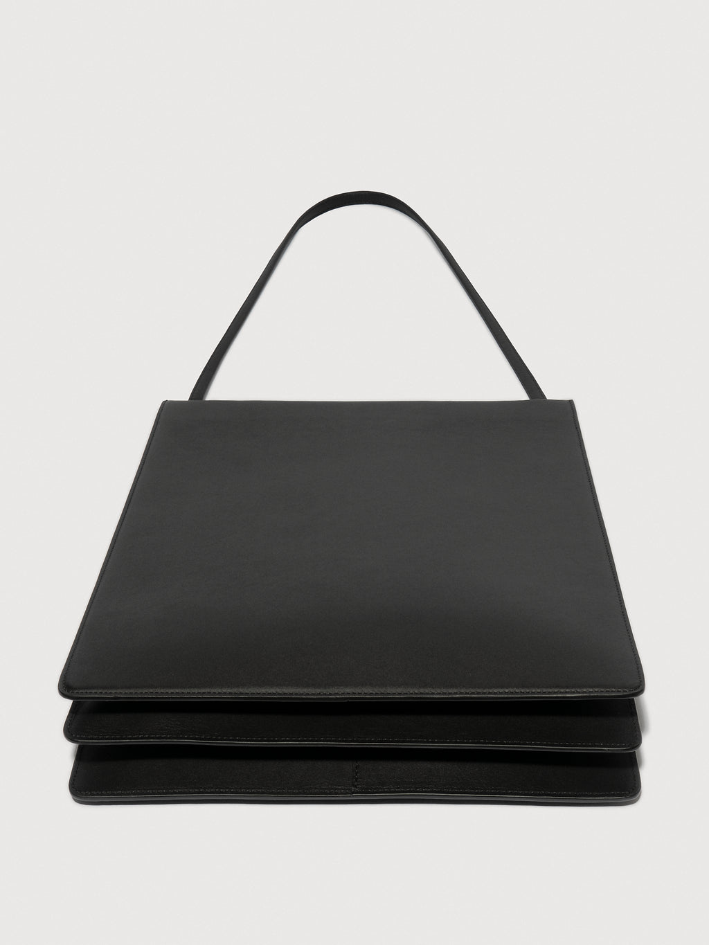 FANE - Pli bag calf noir