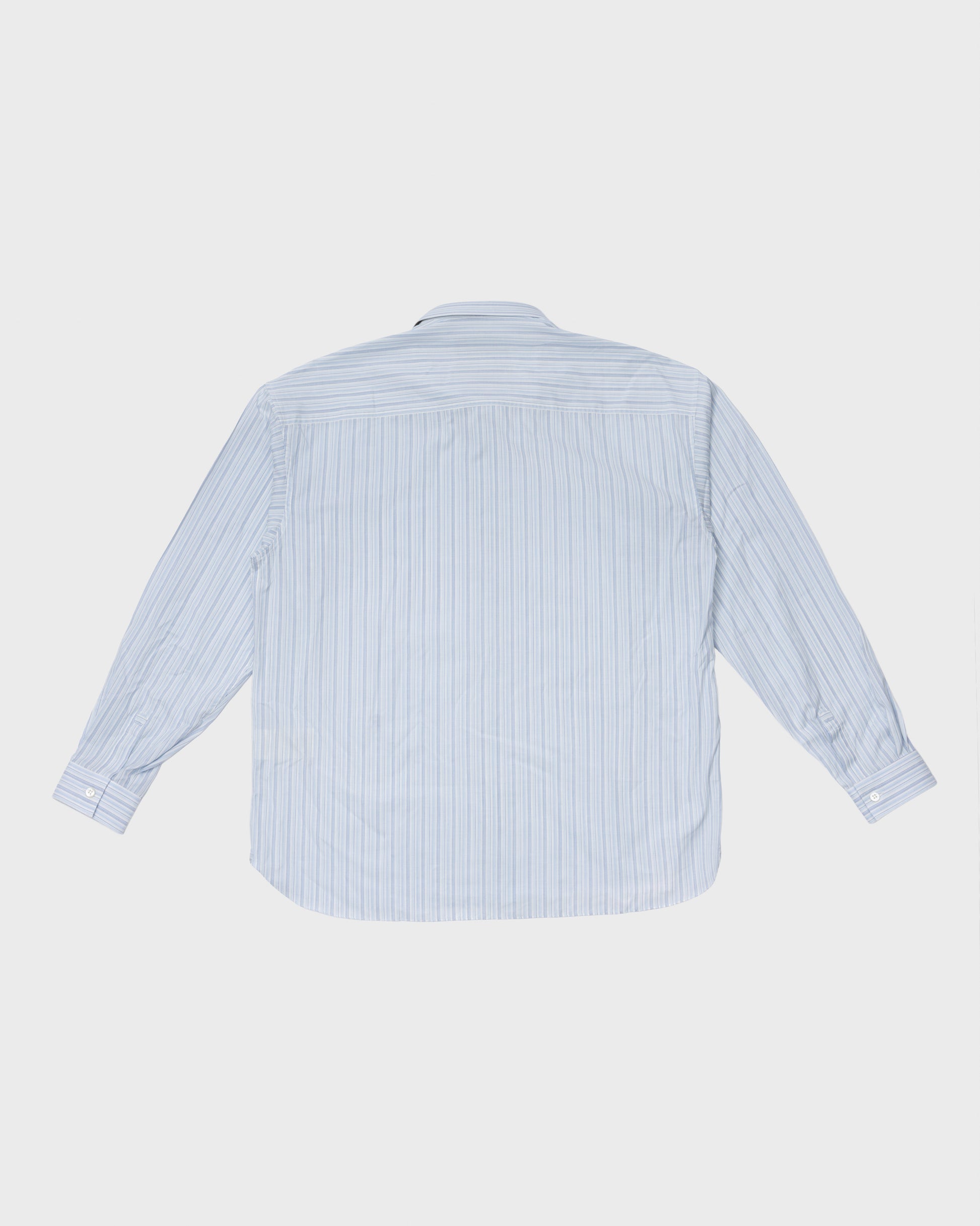 RANRA - Field coton silk stripe shirt