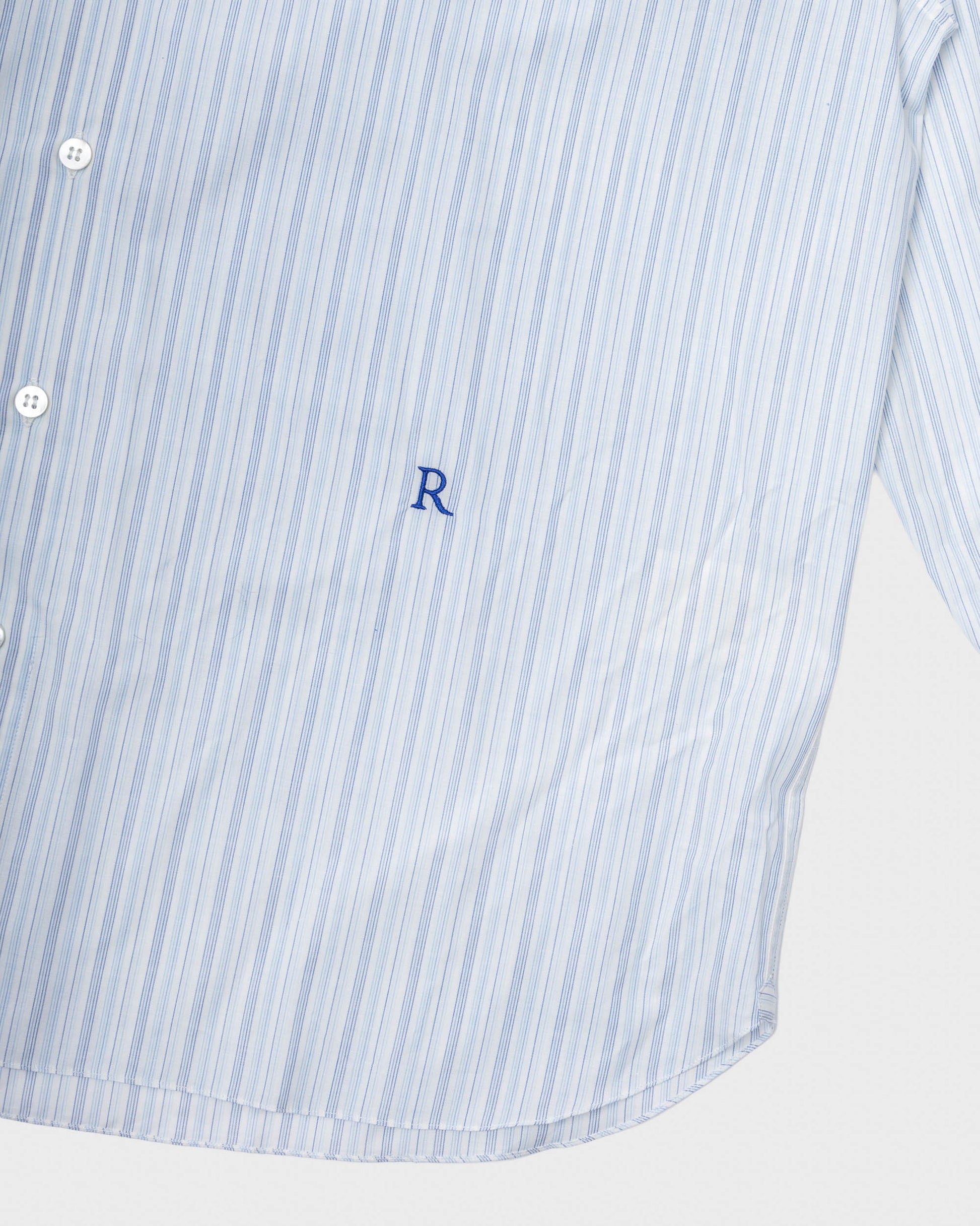 RANRA - Field coton silk stripe shirt