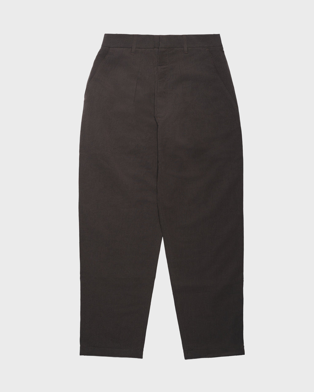 RANRA - Fold tailored pants black coffee
