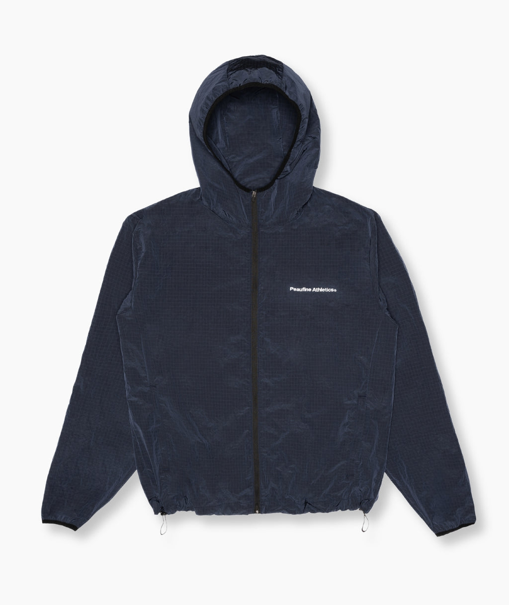 PEAUFINE ATHLETICS -  Ripstop jacket navy