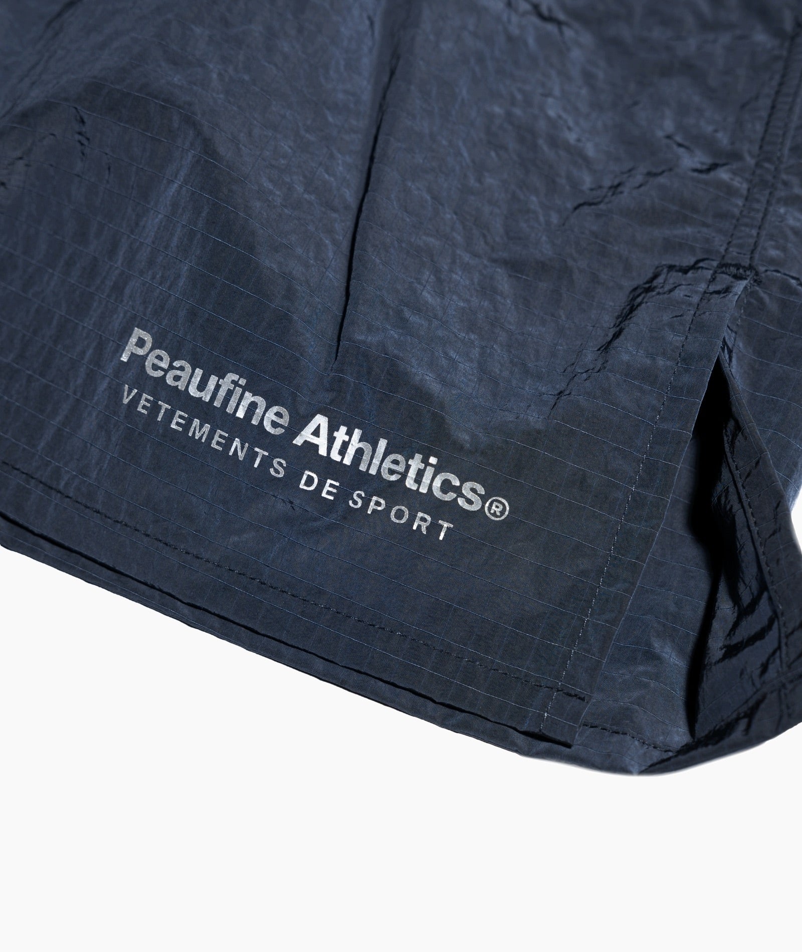 PEAUFINE ATHLETICS -  Ripstop short navy
