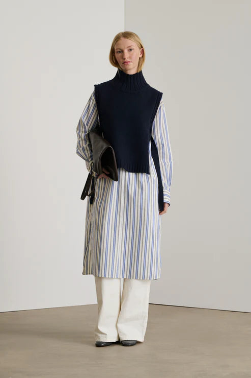 SOEUR - Plastron or navy SOEUR