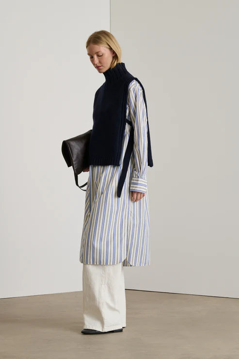 SOEUR - Plastron or navy SOEUR