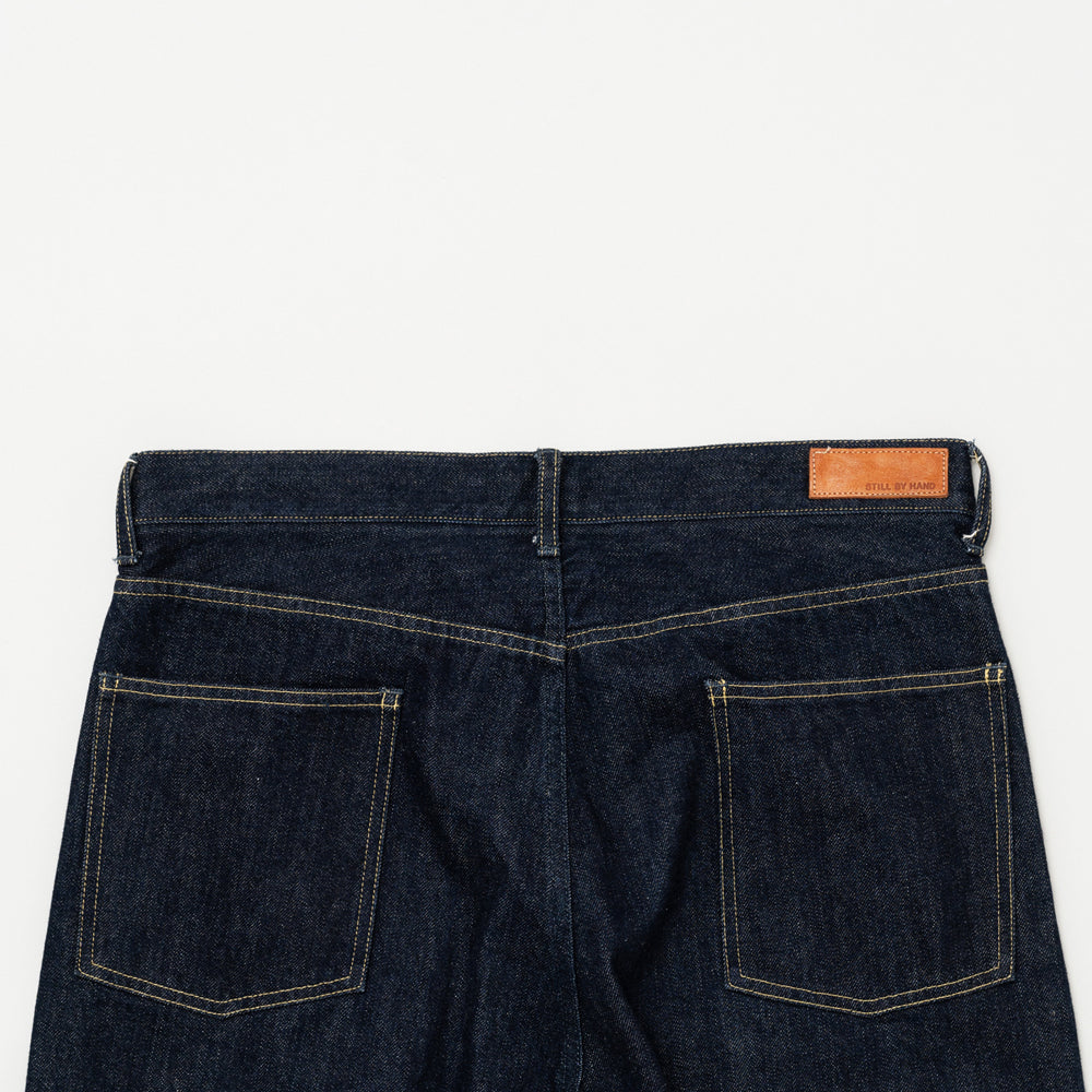 STILL BY HAND - Five pocket denim pant Dn0193os