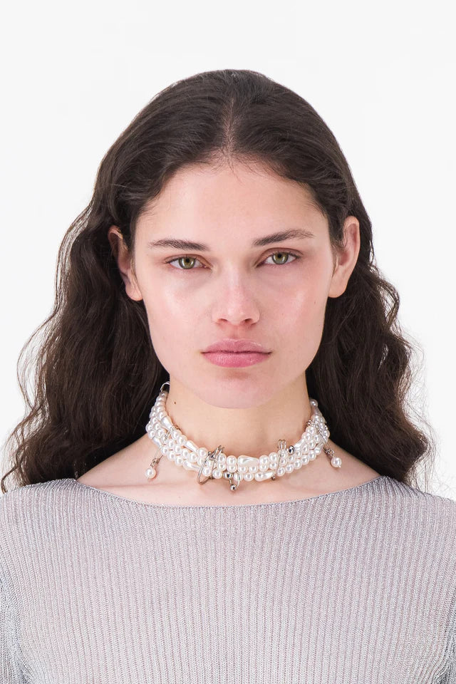 JUSTINE CLENQUET - rider choker palladium