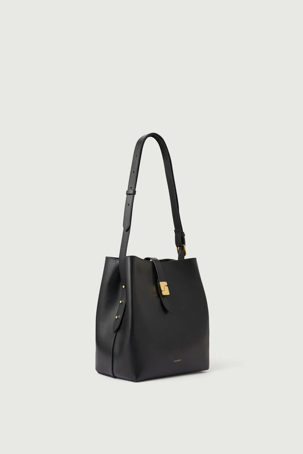 SOEUR - Sac bello en cuir noir