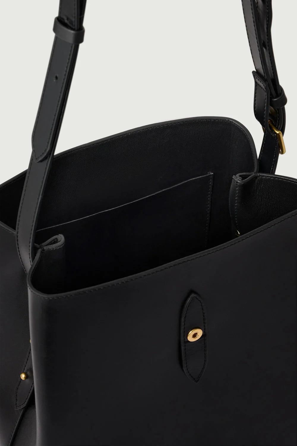 SOEUR - Sac bello en cuir noir