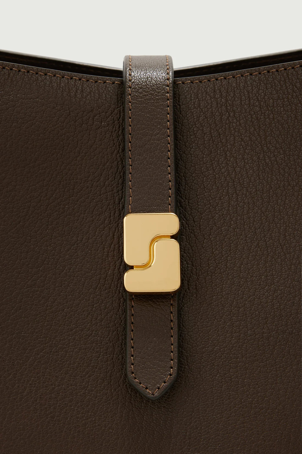 SOEUR - Sac seau bello kaki foncé