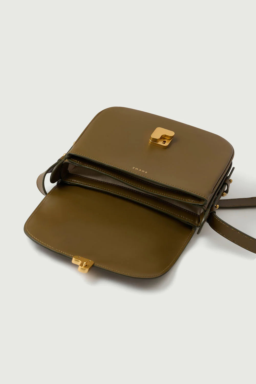 SOEUR - Sac bellissima mini kaki doré