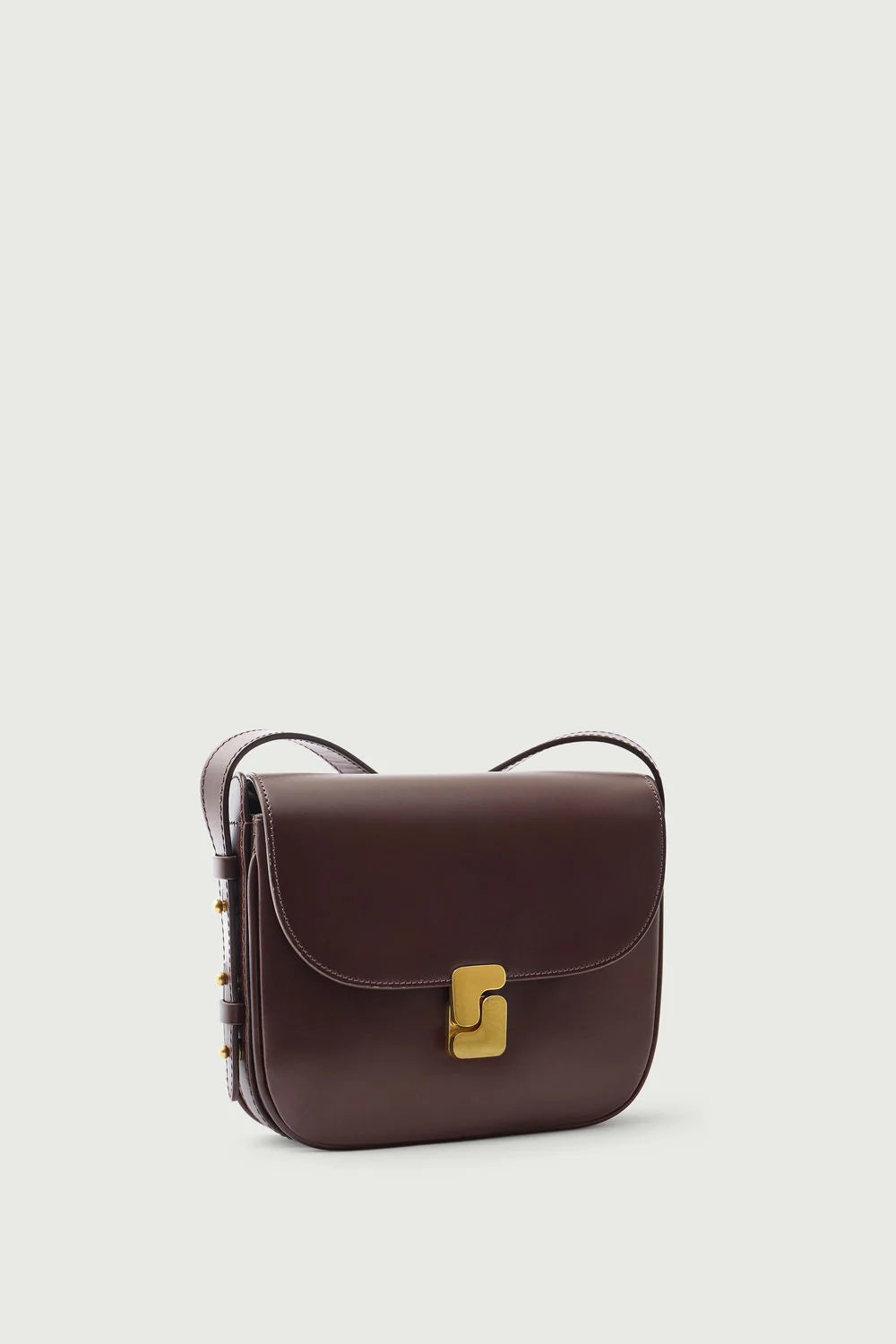 SOEUR - Sac cuir box Bellissima mini chocolat