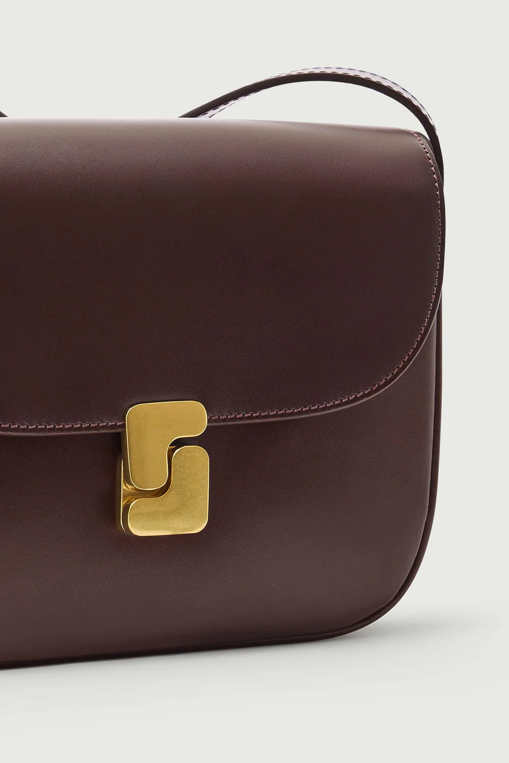 SOEUR - Sac cuir box Bellissima mini chocolat