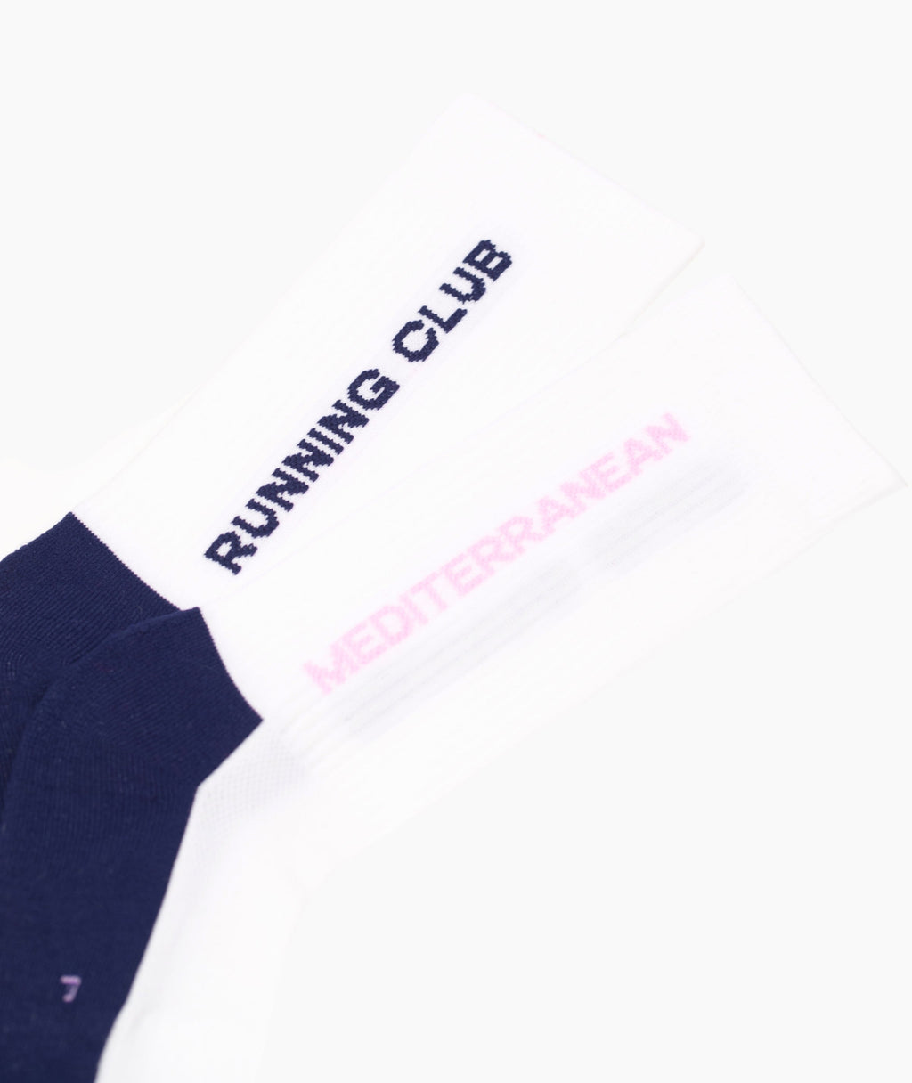 PEAUFINE ATHLETICS -  Chaussettes Vaporfeel Mediterranean Running Club PEAUFINE ATHLETICS