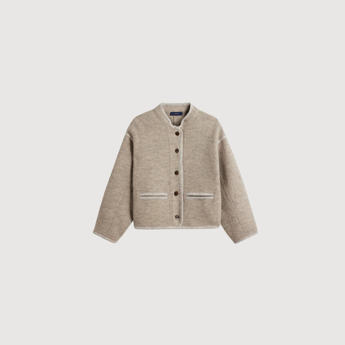 SOEUR - Olympe veste autrichienne en laine bouillie