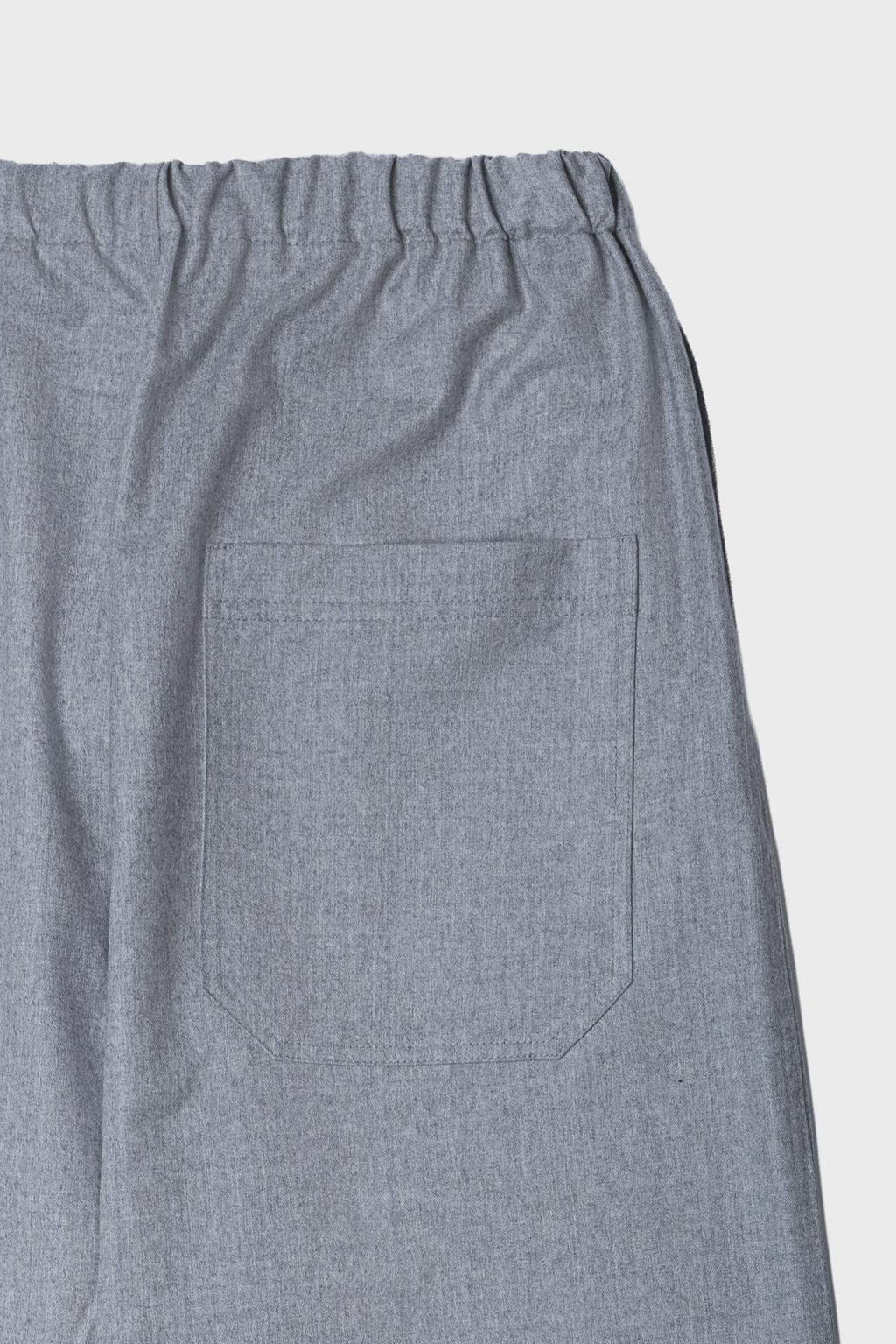 SOFIE D'HOORE - Pant Pinot relaxed low crotch wool silver melange