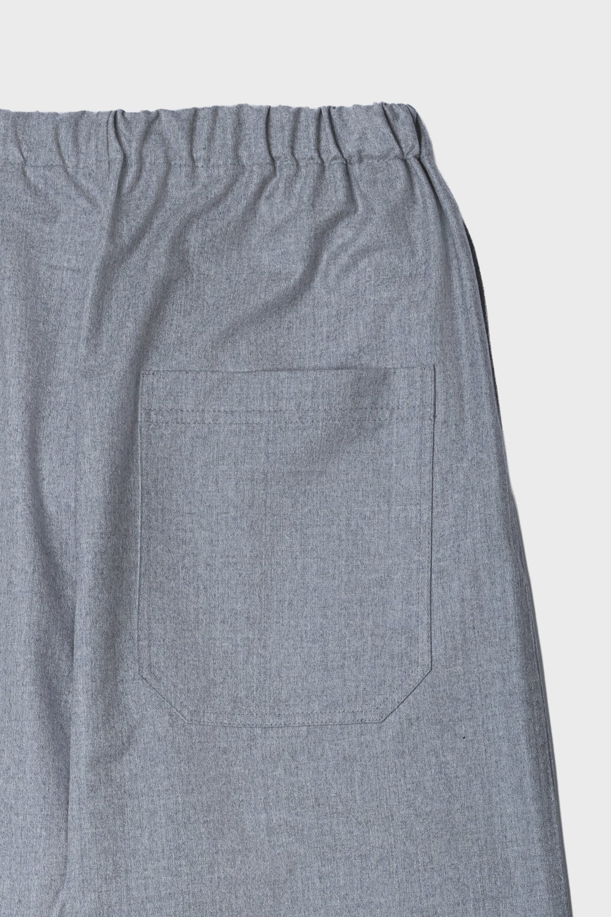 SOFIE D'HOORE - Pant Pinot relaxed low crotch wool silver melange