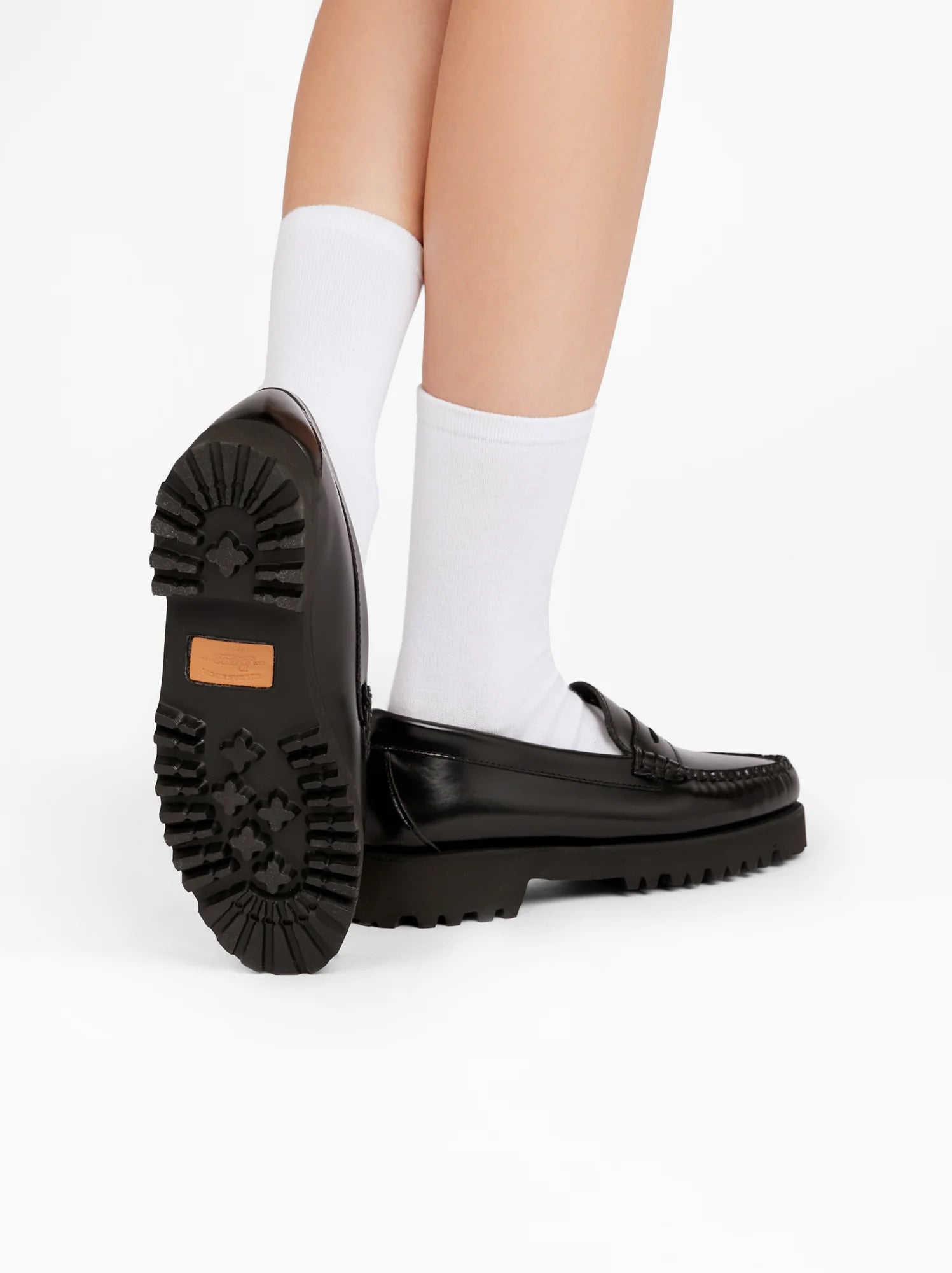 GH BASS - Weejuns 90s Penny Loafers Black Leather