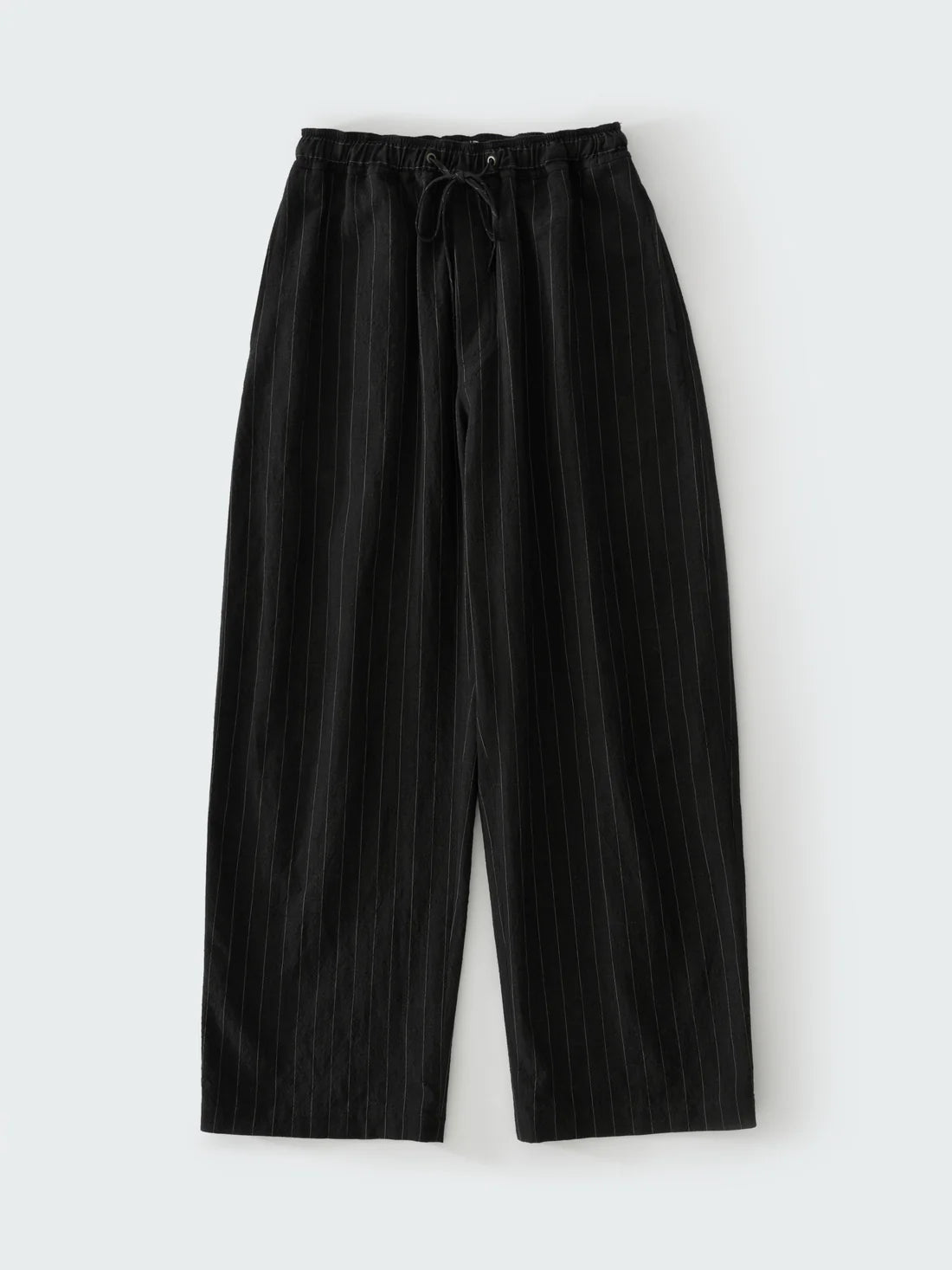 STUDIO NICHOLSON - Pantalon sonny black stripes