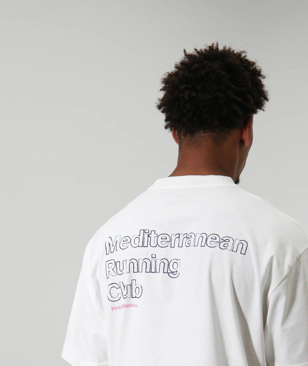 PEAUFINE ATHLETICS ACHATS - mediterranean oversize t off white