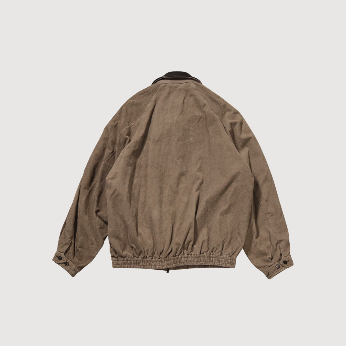 SSSTEIN - Vintage corduroy zip jacket taupe