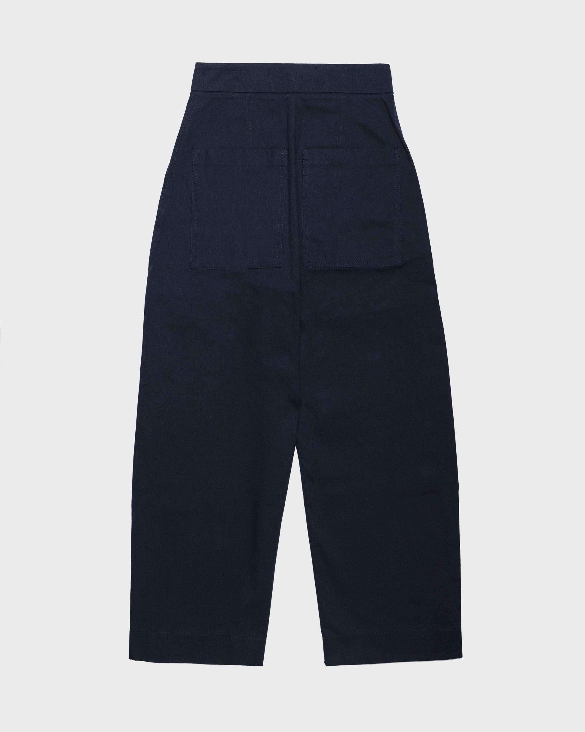 STUDIO NICHOLSON - Diome slub cotton twill indigo