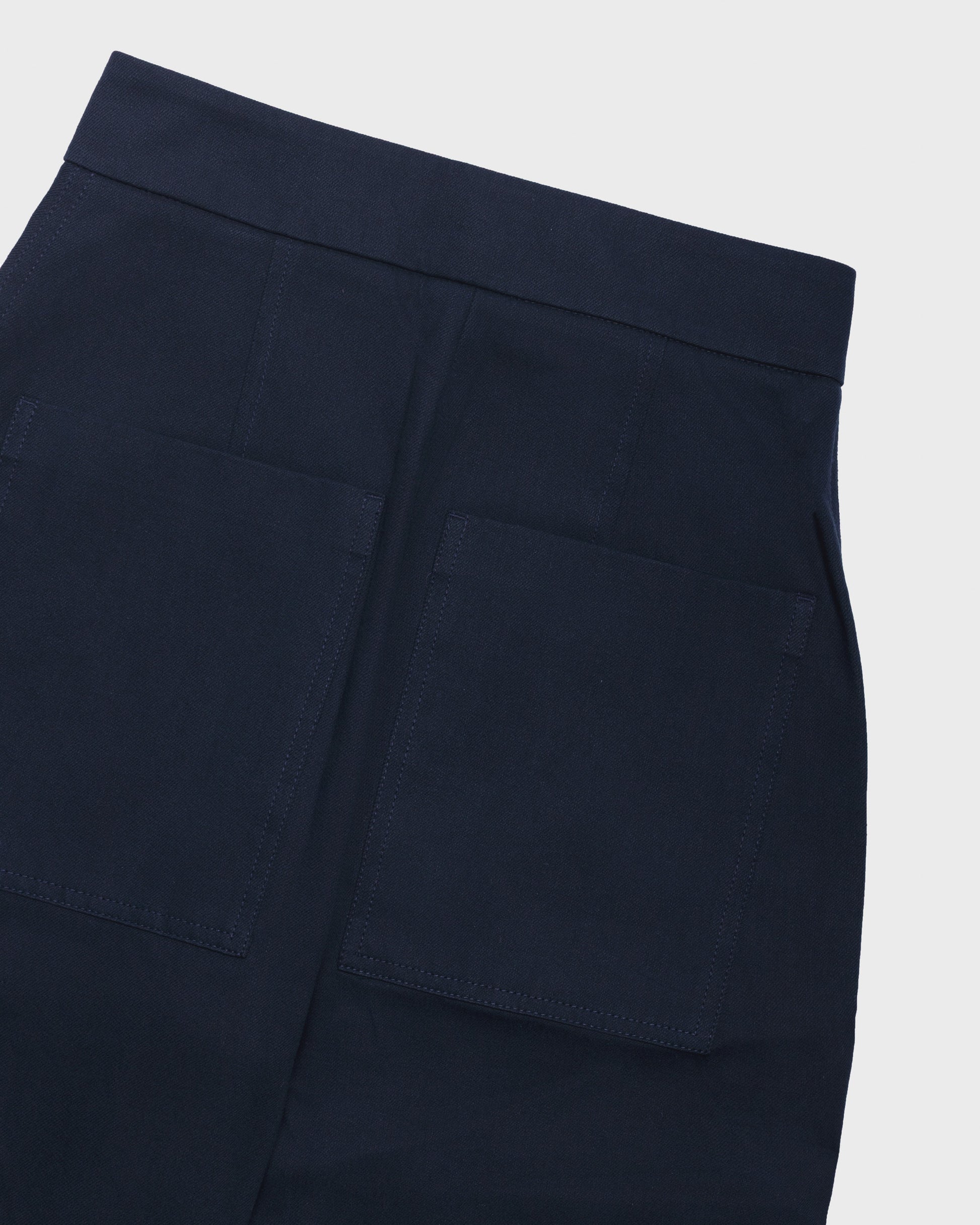 STUDIO NICHOLSON - Diome slub cotton twill indigo