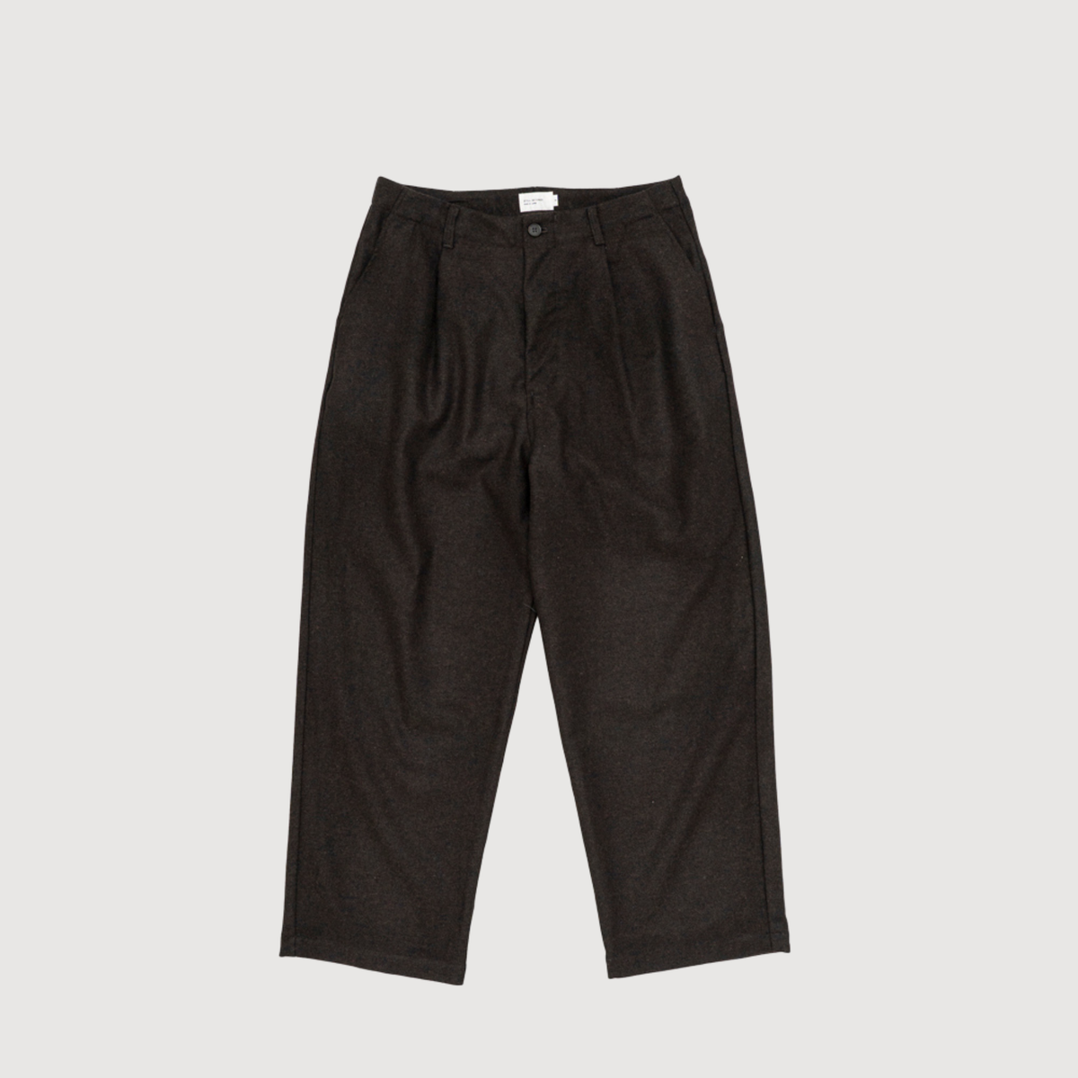 Still by hand - W/N wide pants Dark brown PT08263OS