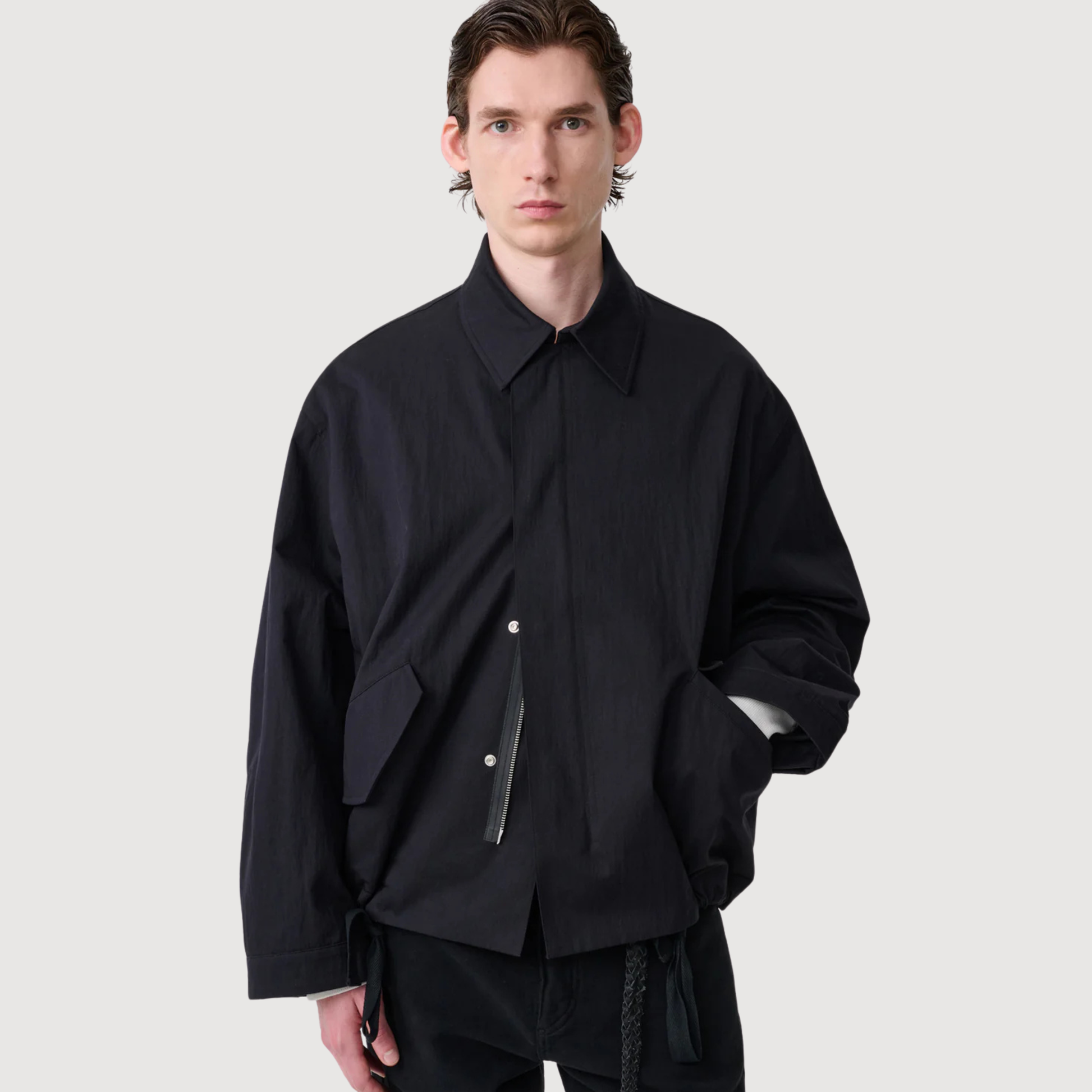 STUDIO NICHOLSON - Comba jacket darkest navy