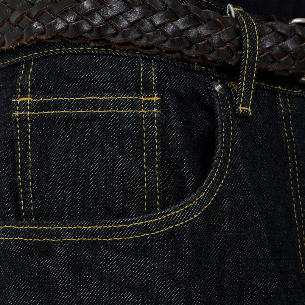 STUDIO NICHOLSON - Neive Italian Wide Leg Denim Pant
