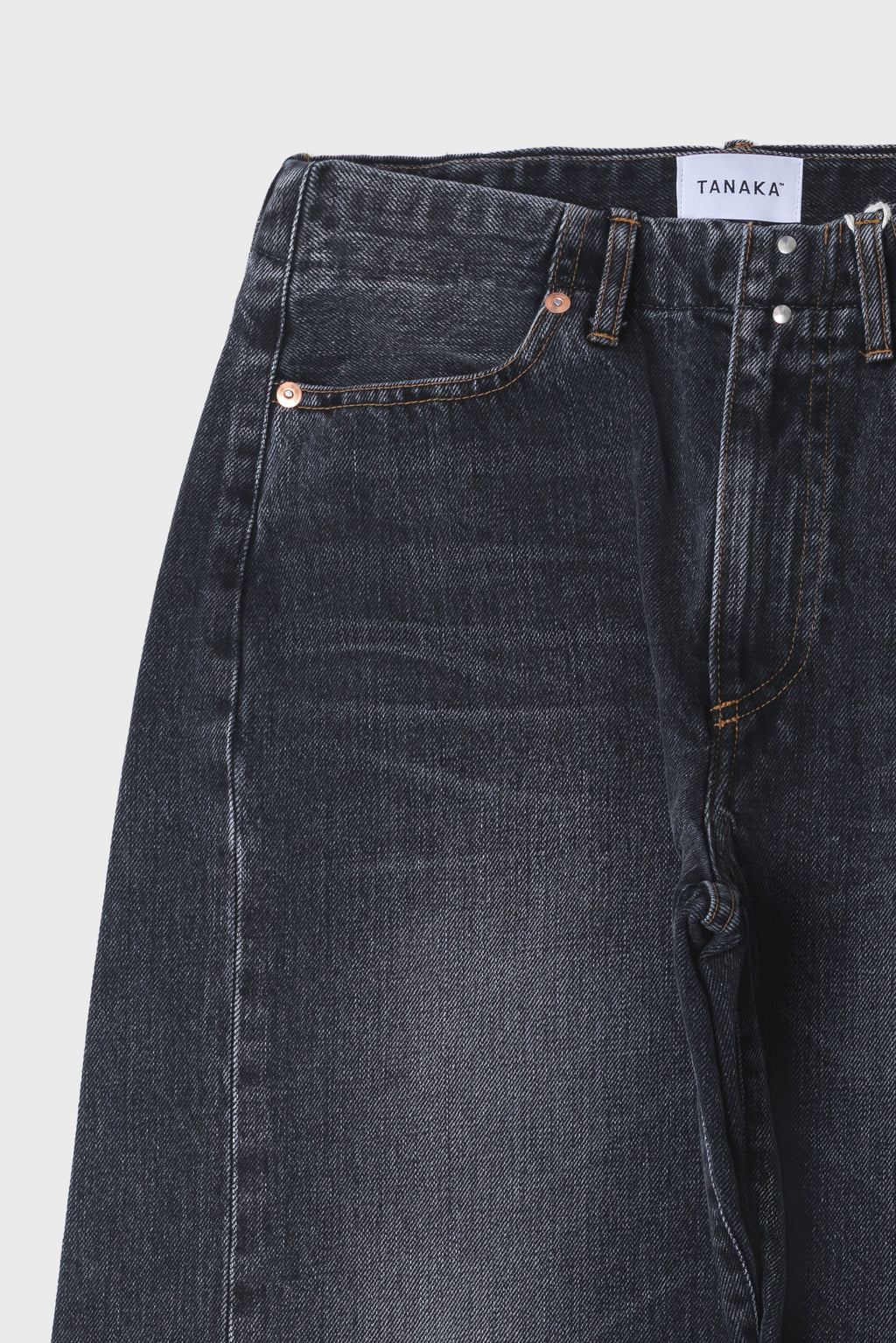 TANAKA - Boy jean trousers dark gray