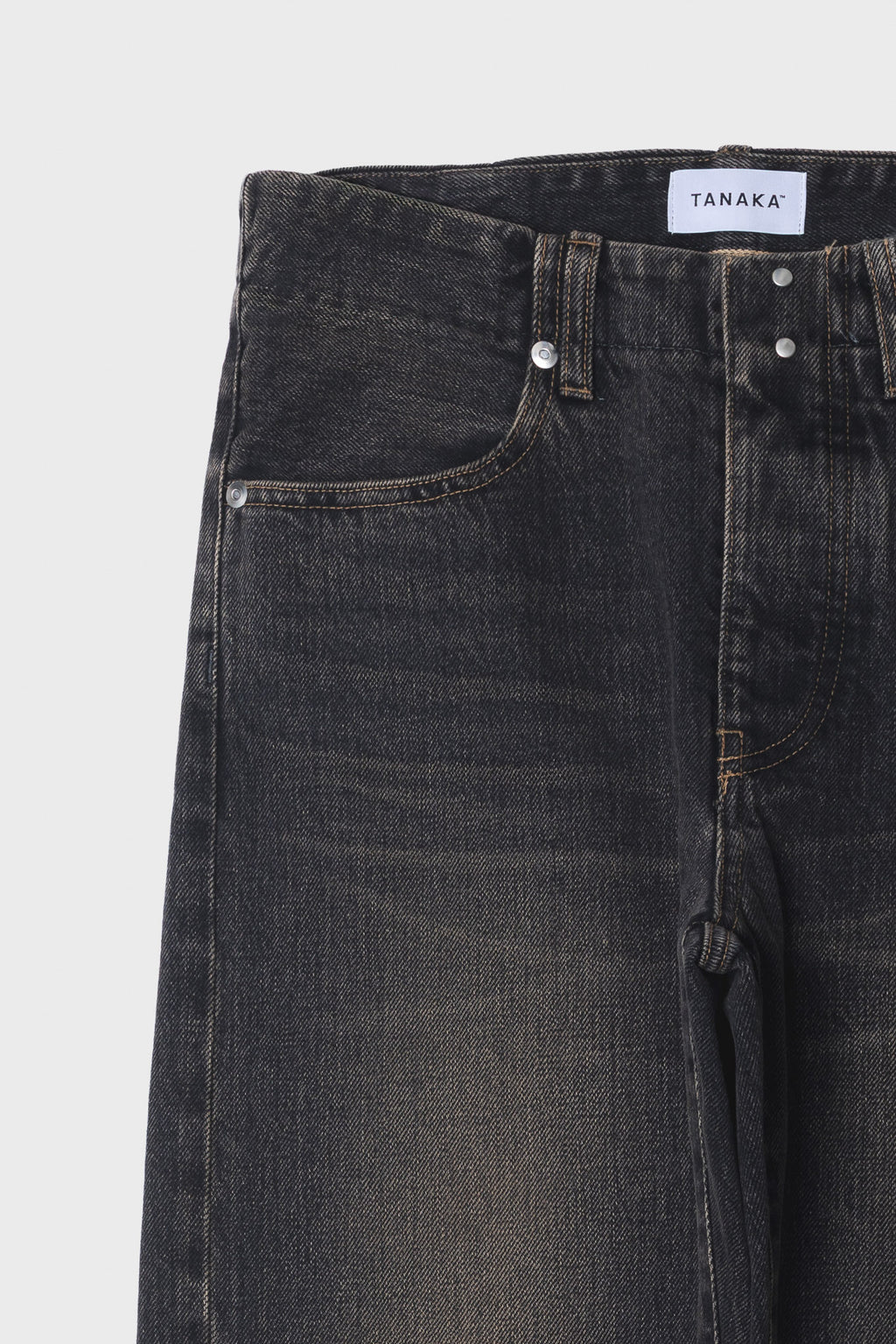 TANAKA - New classic jean trousers dusty black