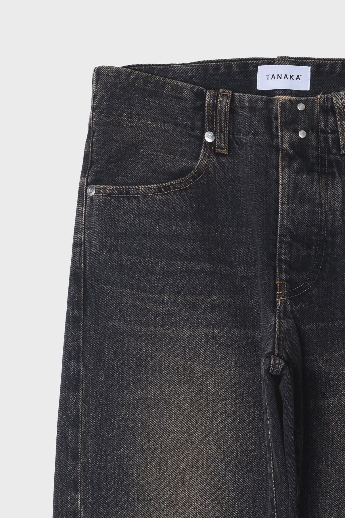 TANAKA - New classic jean trousers dusty black