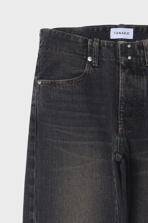 TANAKA - New classic jean trousers dusty black