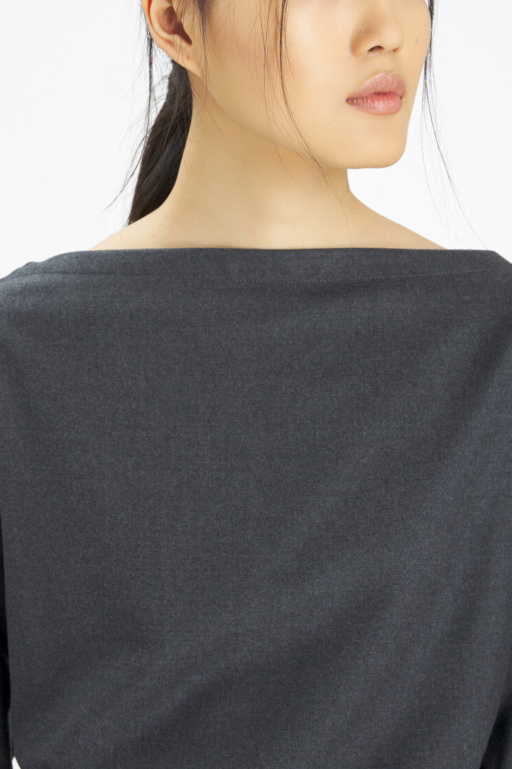 Barena - Top Valier Flan Grigio