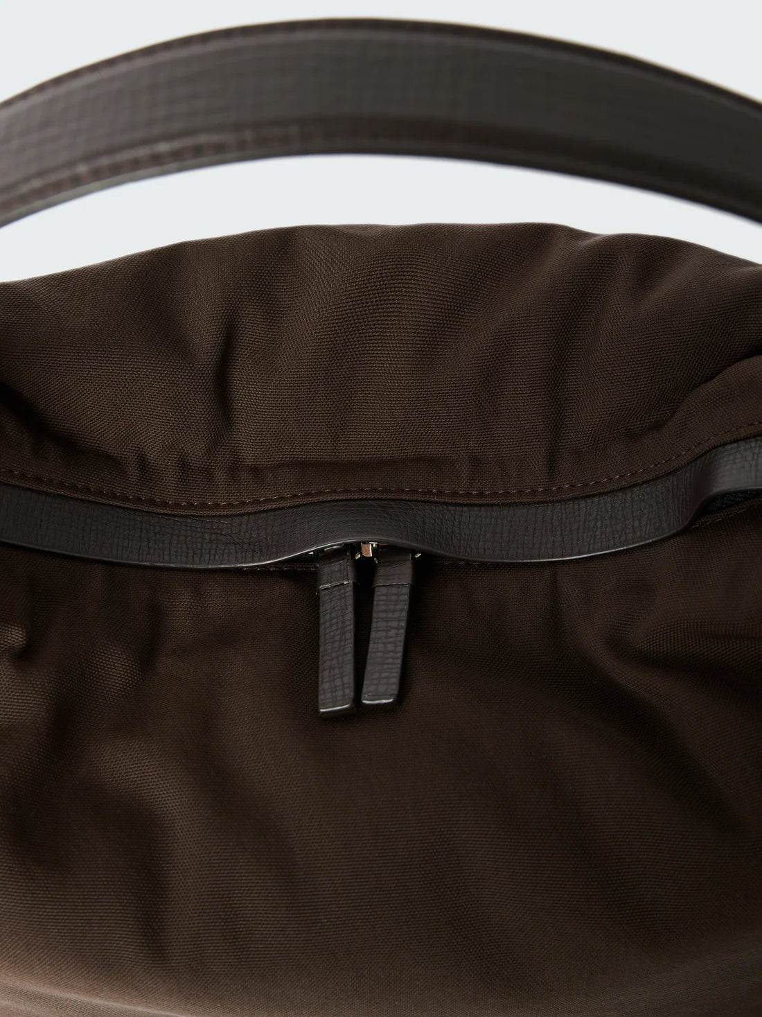 STUDIO NICHOLSON - Bag transit bag astro nylon cocoa STUDIO NICHOLSON