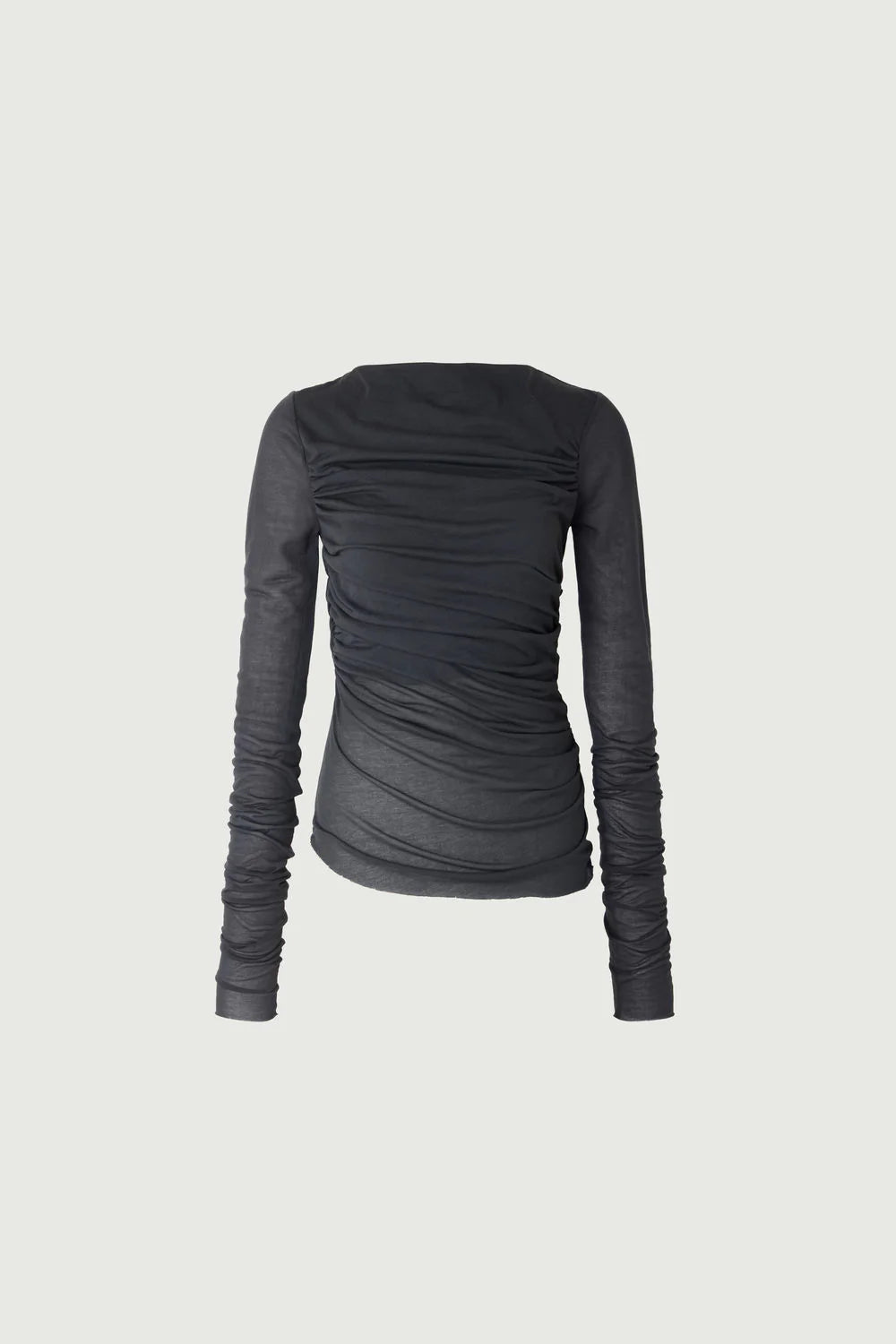 SOEUR - Gaia tee-shirt manches longues en coton drapé